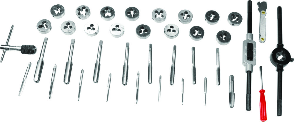 PERFORMANCE TOOL 40 PC MET TAP DIE SET