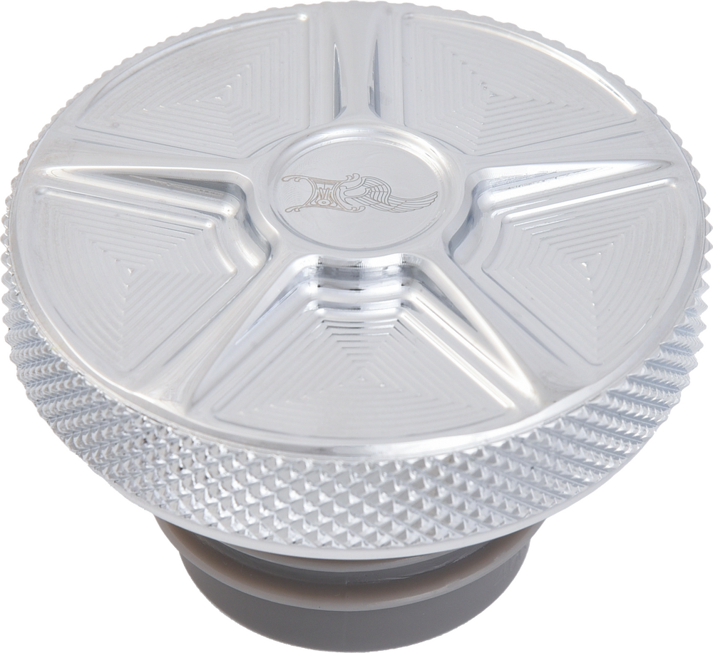NL GAS CAP FIVE CHROME RACHET SCREW RH