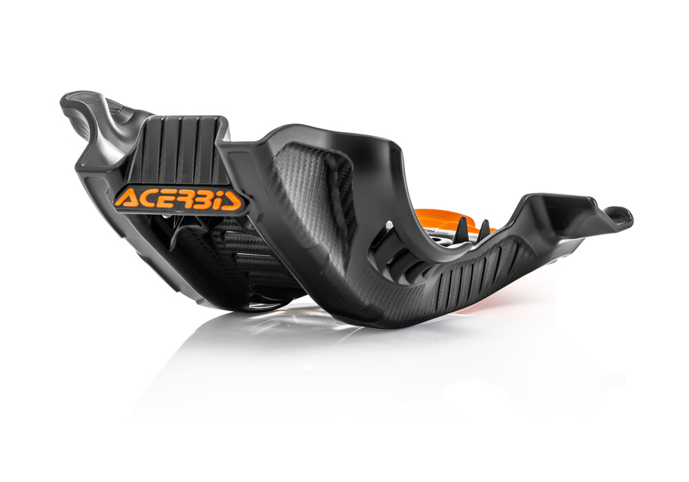 ACERBIS SKID PLATE BLACK/ORANGE