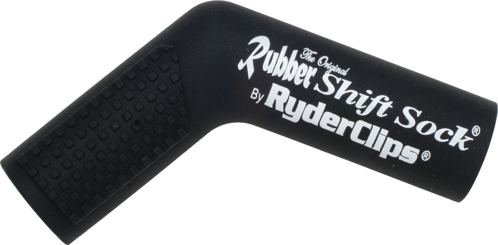 RYDER CLIPS RUBBER SHIFT SOCK (BLACK)