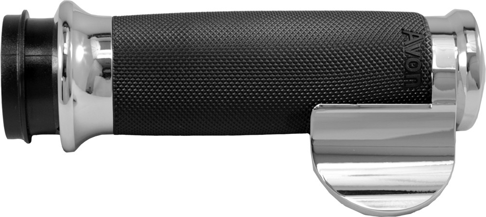 AVON CUSTOM CONTOUR GRIPS TBW THROTTLE BOSS CHROME