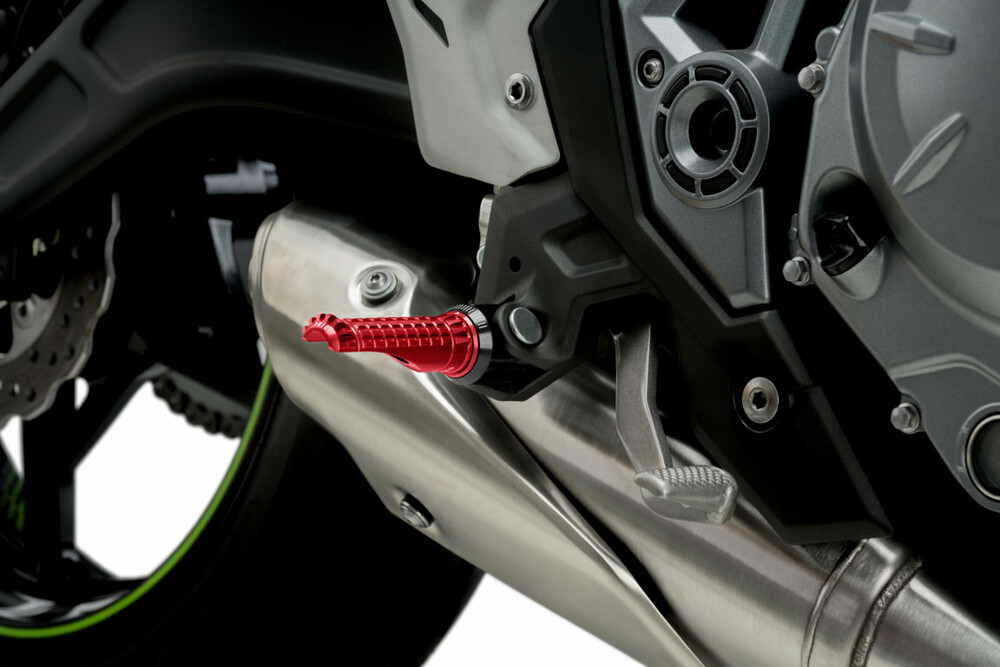 PUIG FOOTPEGS R-FIGHTER RED