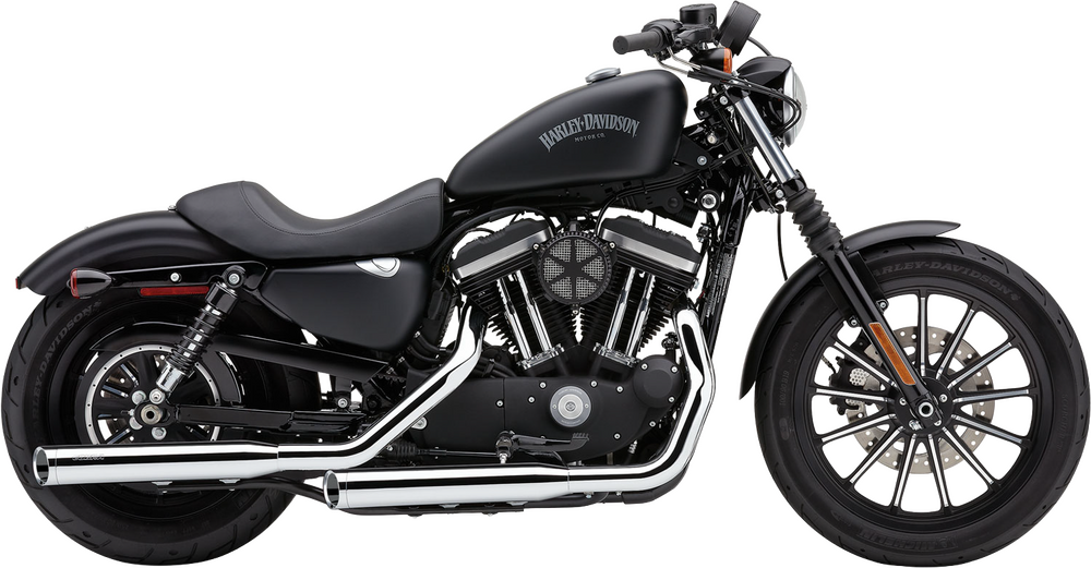 Cobra 3" Slip-Ons Chrome Sportster 14-24