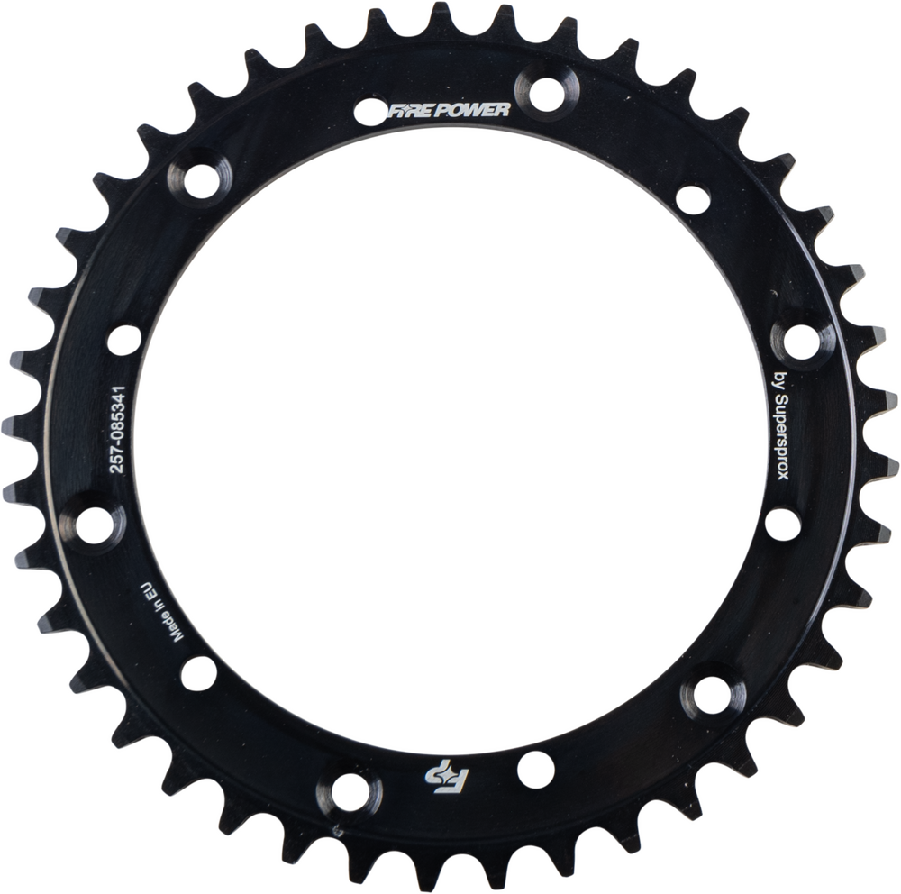 FIRE POWER REAR SPROCKET STEEL 41T BLK