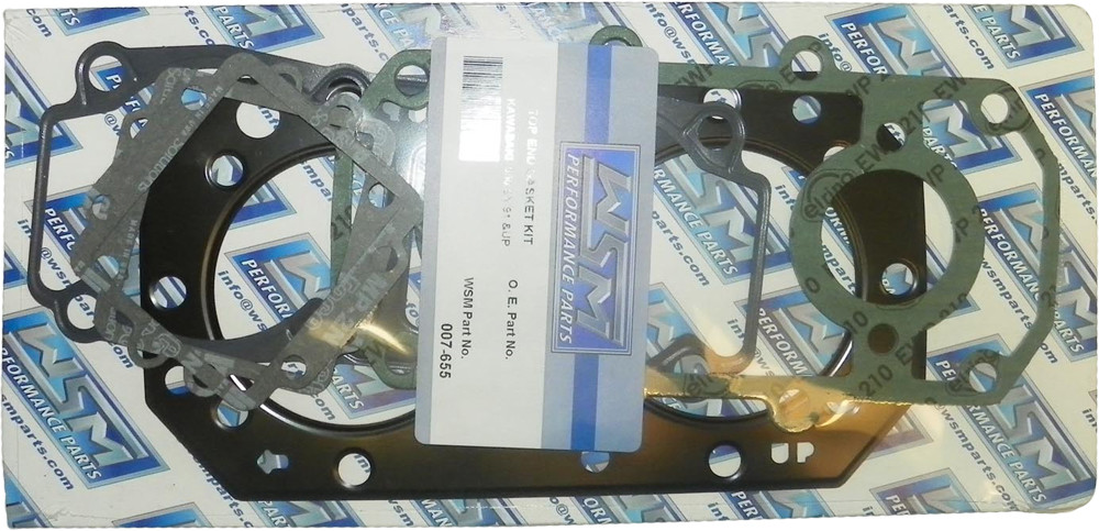 WSM TOP END GASKET KIT KAW KAW 550 91 UP