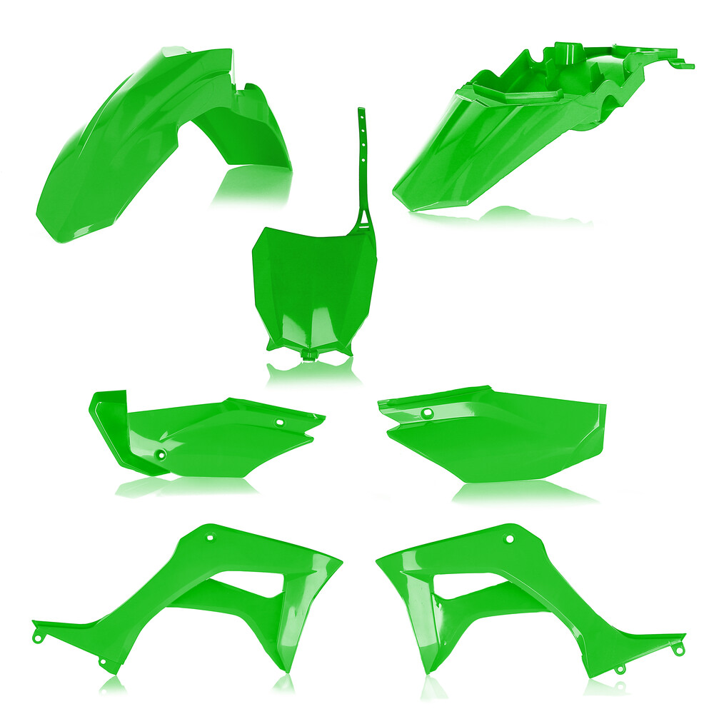 ACERBIS FULL PLASTIC KIT HON GREEN
