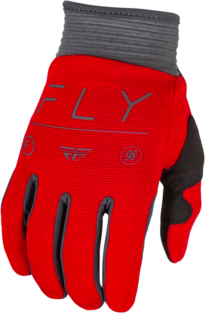 Fly Racing F-16 Gloves — Red/Charcoal/White