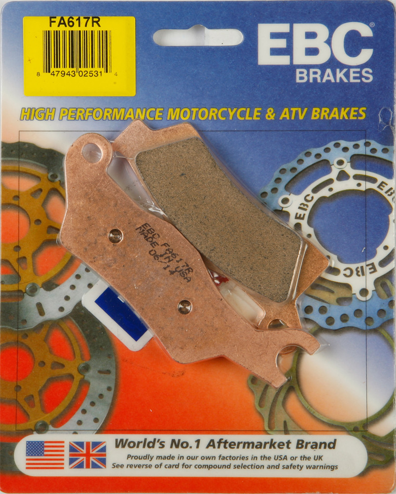 Long-Life Sintered "R" Brake Pads
