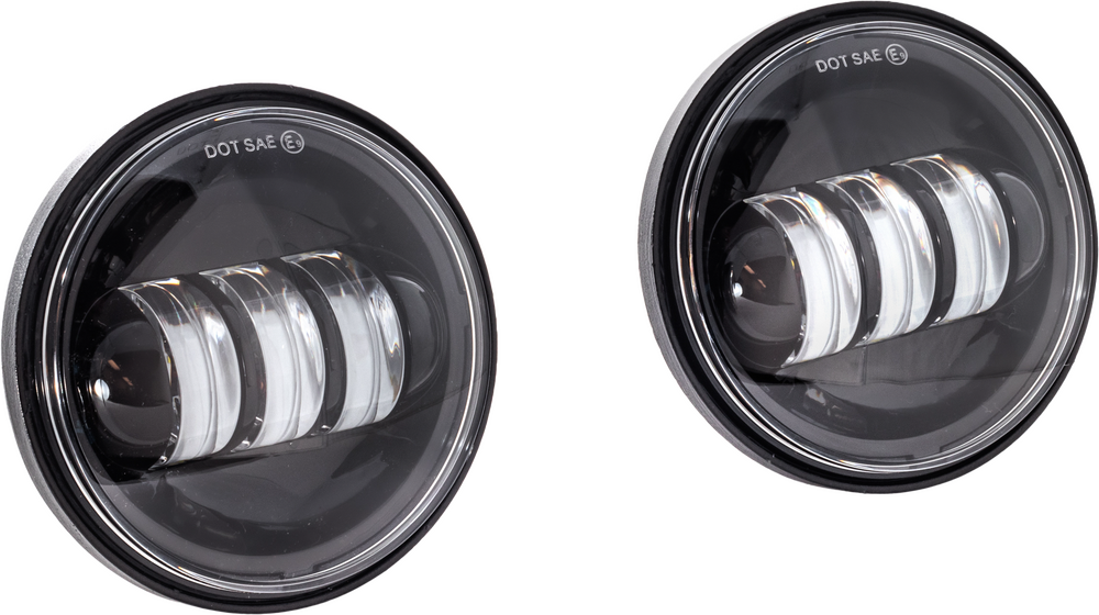 Letric Lighting Co 4.5" Led Passing Lights Black