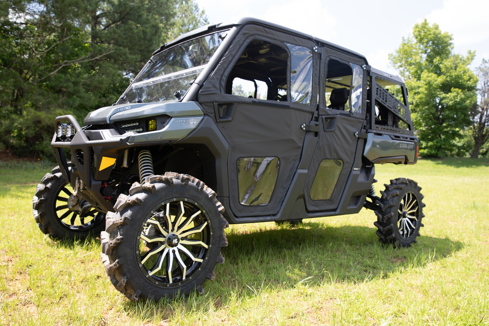Seizmik Rear Framed Door Kit Can-Am Defender Max 900 / 1000 2022-2024