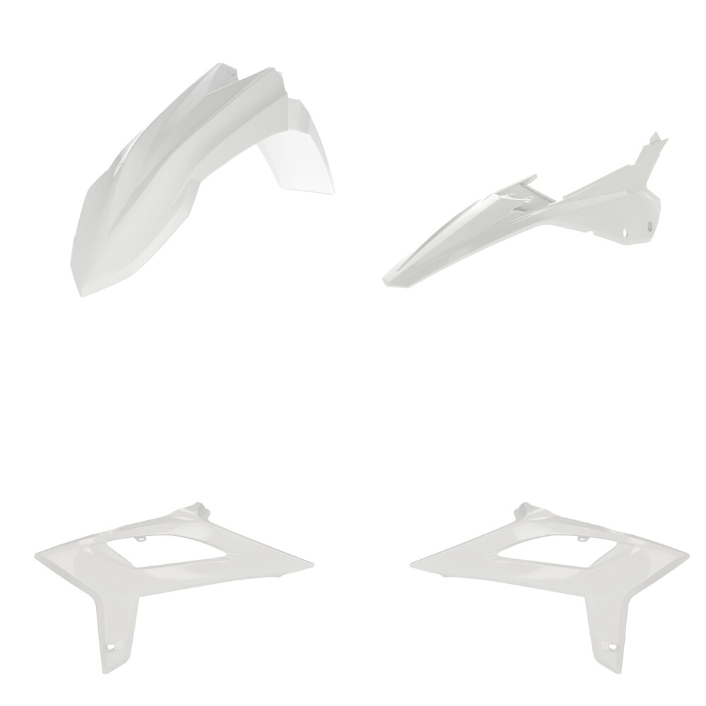 ACERBIS PLASTIC KIT BETA WHITE