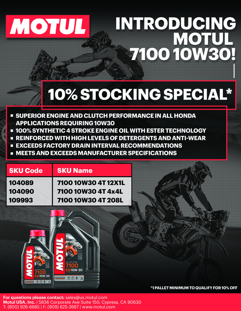 MOTUL 7100 4T 10W30 1-L 12/CASE