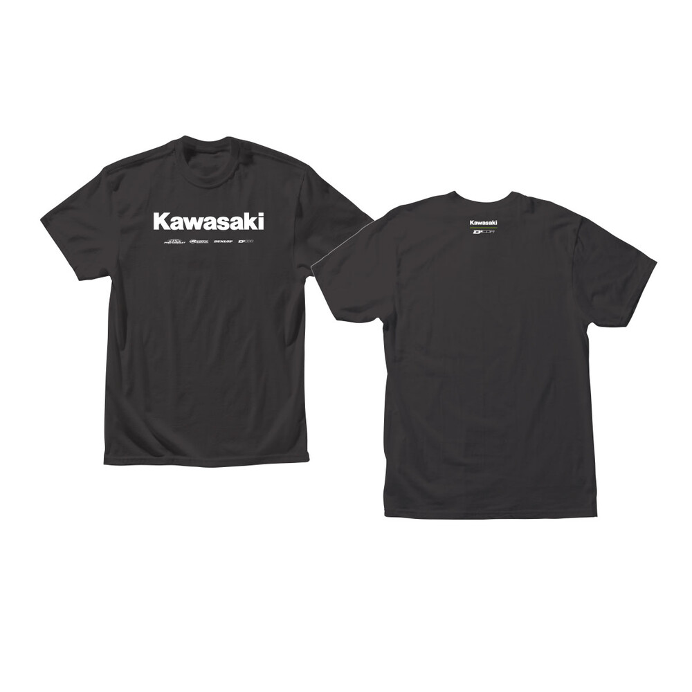 KAWASAKI RACING TSHIRT BLACK 2X
