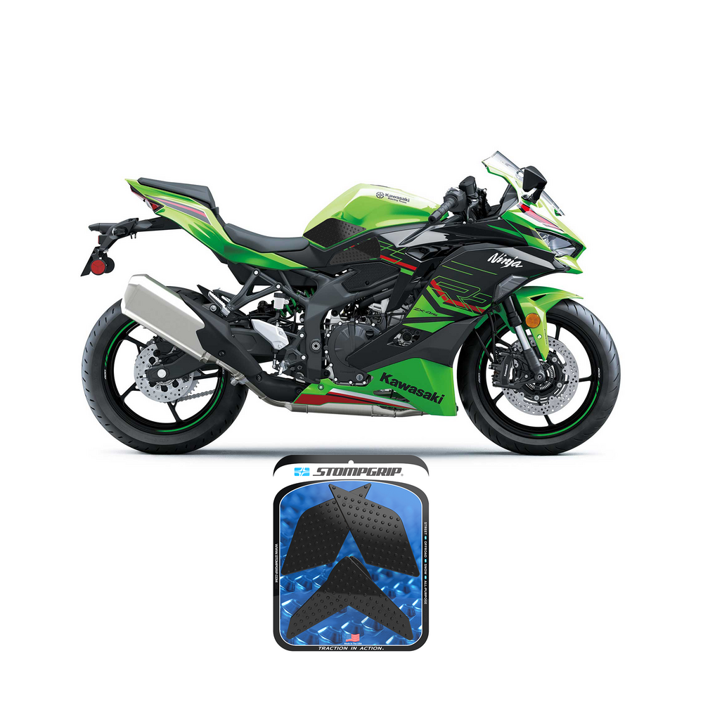 TANK PAD KIT VOLCANO BLACK KAW