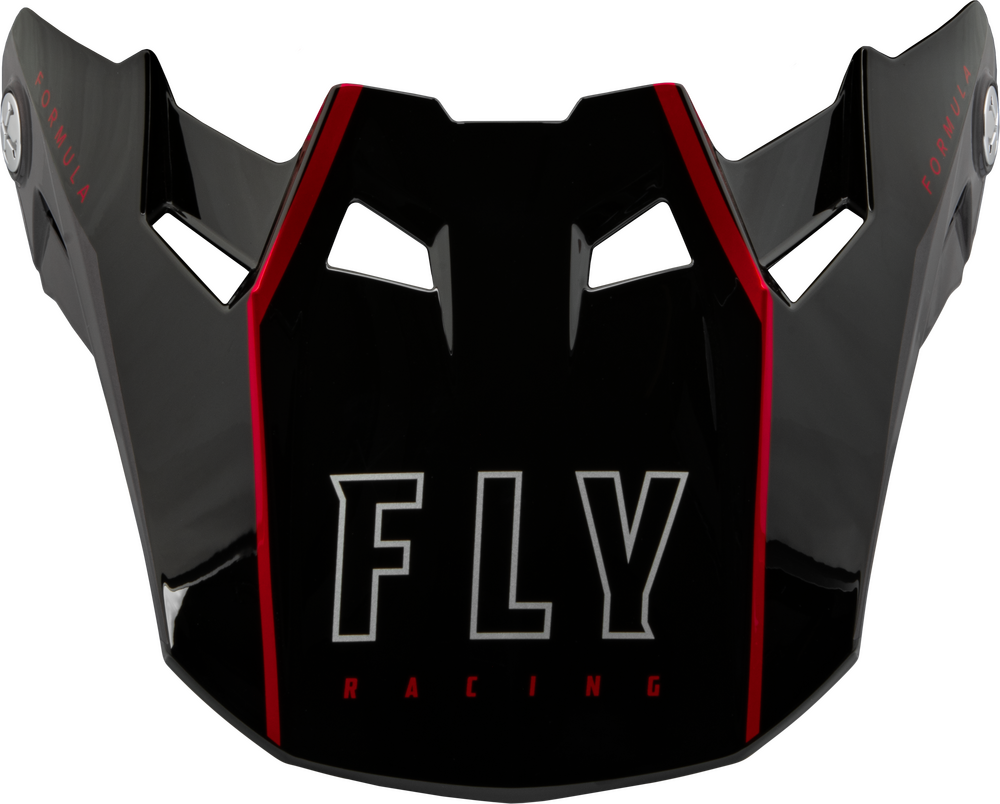 Fly Racing Formula Carbon Tracer Visor — Red/Black