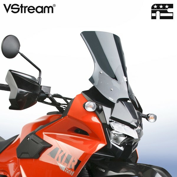 NATIONAL CYCLE VSTREAM WINDSCREEN LOW DARK TINT KAW