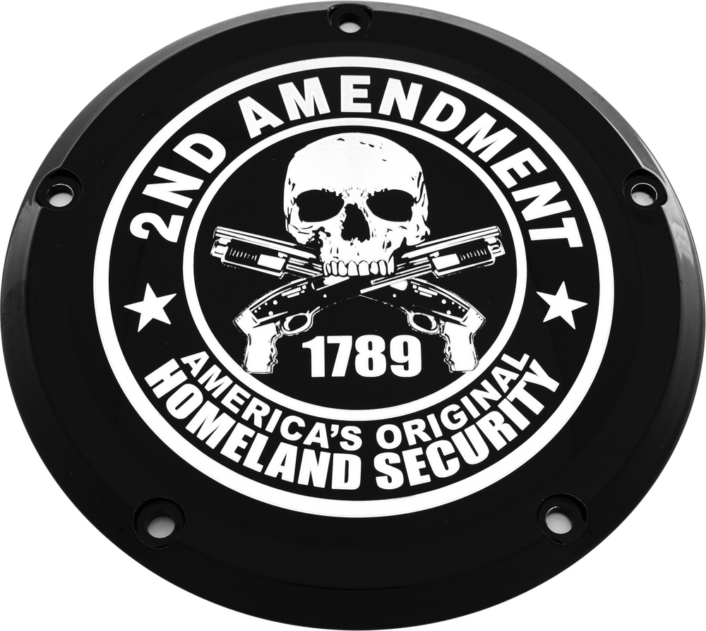 6   M8 SOFTAIL DERBY COVER 2A BLACK