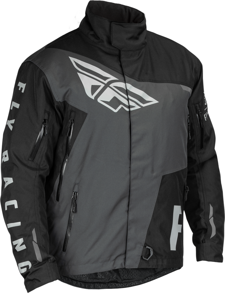 Fly Racing SNX Pro Jacket (2025) — Black/Grey
