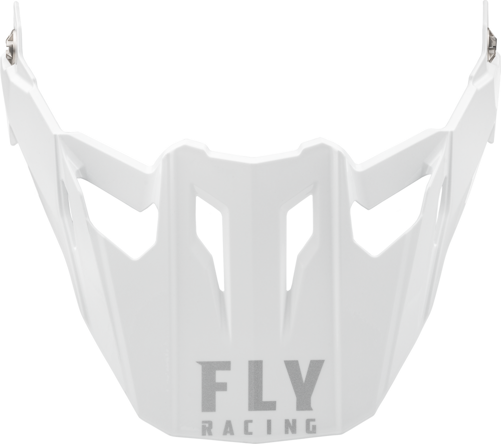 FLY RACING TREKKER SOLID HELMET VISOR WHITE