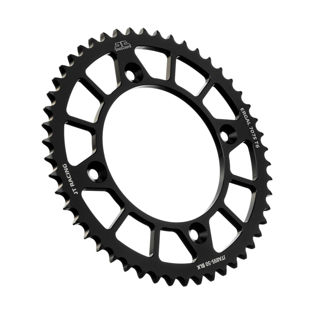JT REAR RACELITE SPROCKET ALUM 50T-428 BLK HUSQ/KTM