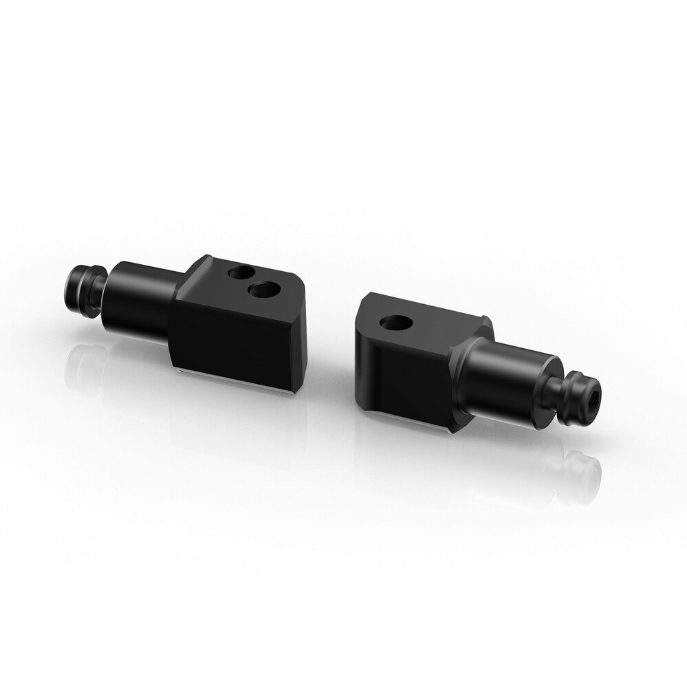 Rizoma Footpeg Mount Kit Passenger Black Pr