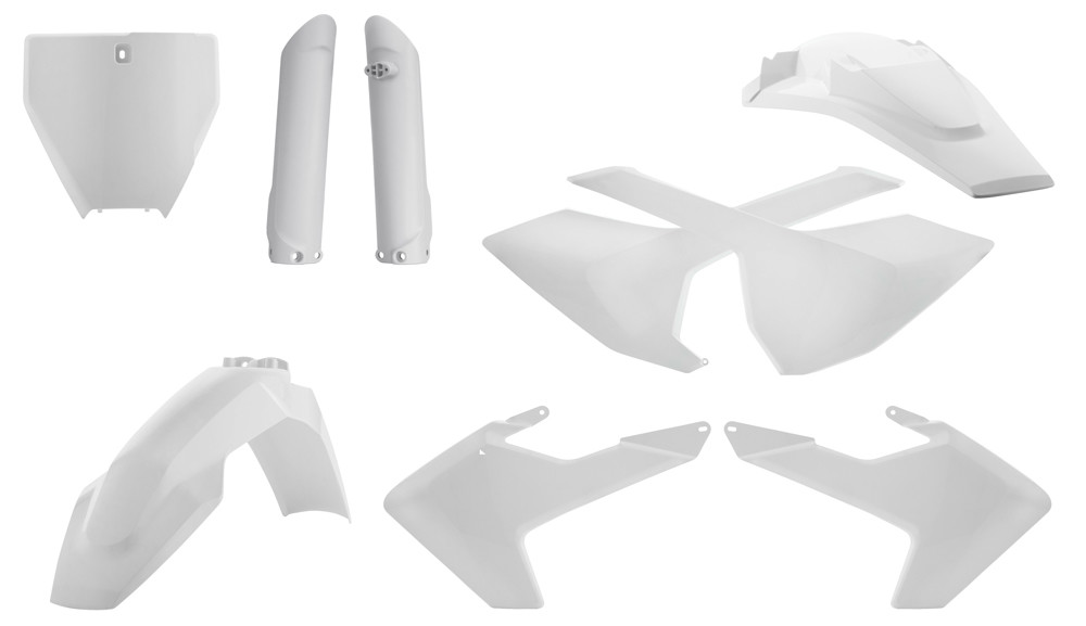 ACERBIS FULL PLASTIC KIT WHITE