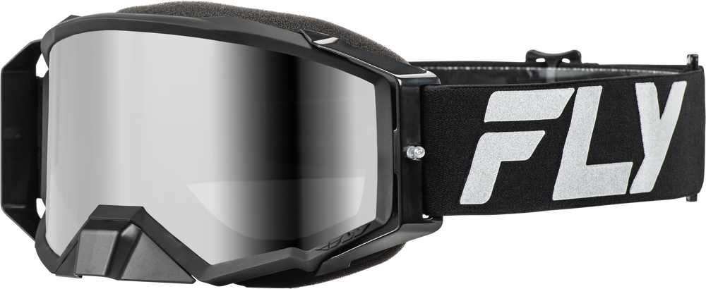 Fly Racing Zone Elite Goggles — Black/Silver