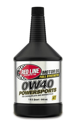 RED LINE REDLINE 0W40 QT POWERSPORTS