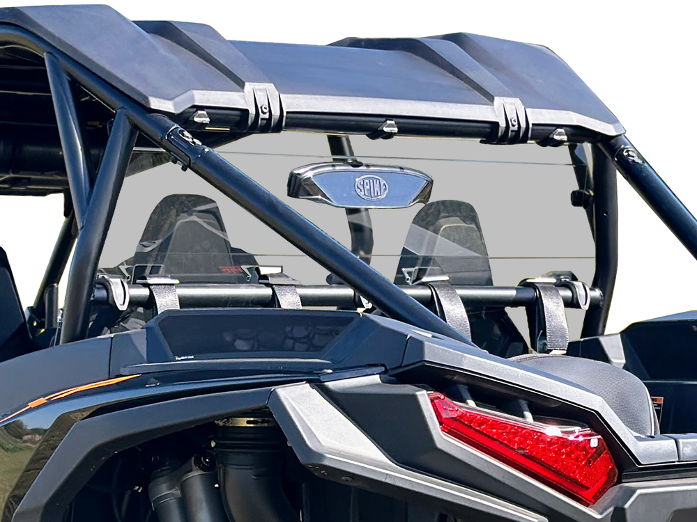 SPIKE REAR VENTED WINDSHIELD TINTED POLARIS RZR XP