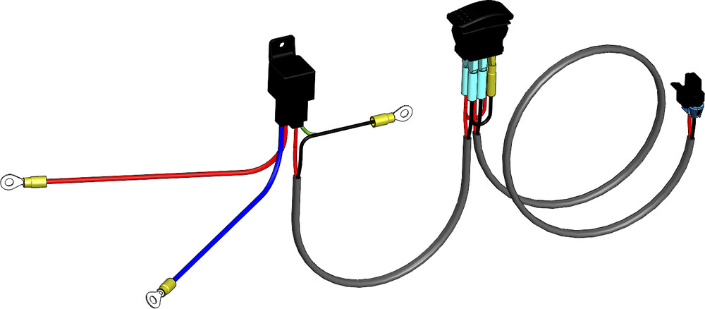KFI WIRE HARNESS HYDRAULIC ACTUATOR