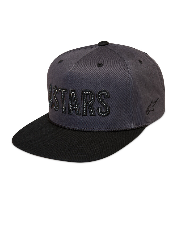 Alpinestars Stadium Snapback Hat Dark Grey/Black
