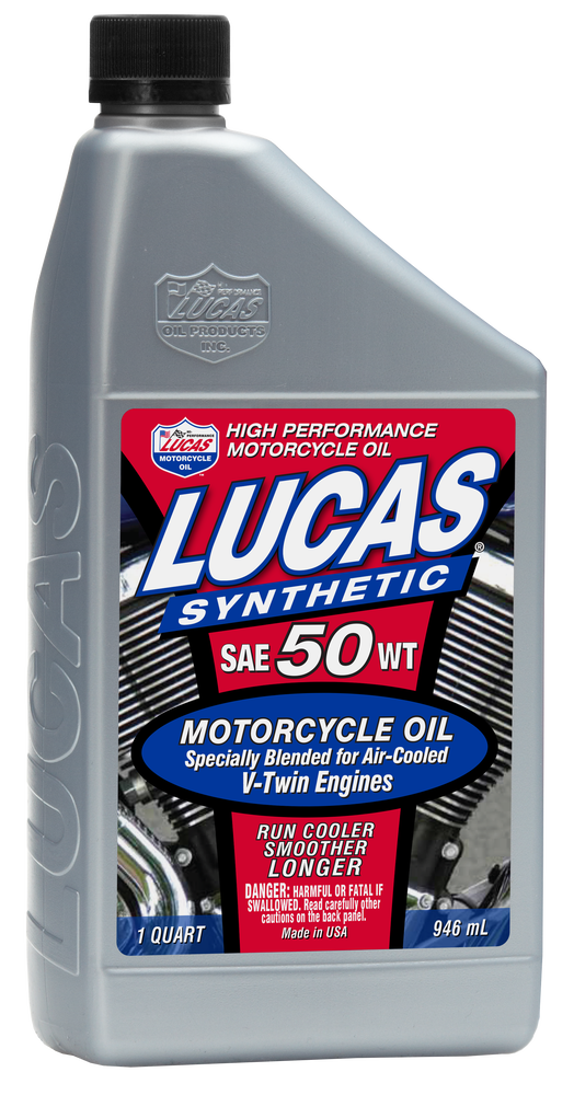LUCAS SYNTHETIC HIGH PERFORMANCE OIL 50WT 1QT