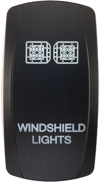 XTC POWER PRODUCTS DASH SWITCH ROCKER FACE WINDSHIELD LIGHT