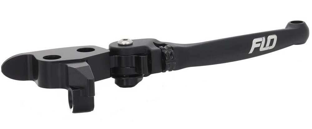 FLO MOTORSPORTS MX STYLE LEVER SET BLACK `15-20 SOFTAIL