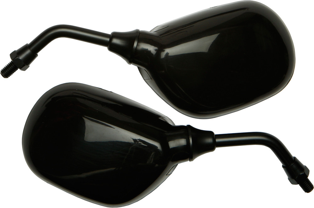 MINI SCOOTER MIRRORS 8MM BLACK
