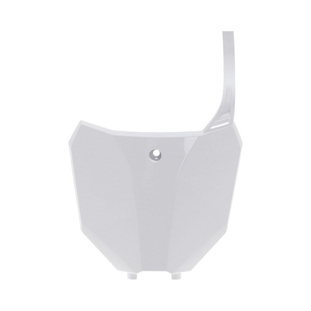 FRONT NUMBER PLATE WHITE