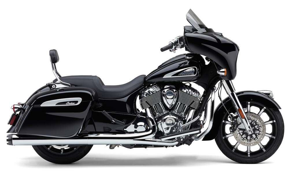 COBRA DETACH BACKREST-SHORT CHROME CHIEFTAIN 14-21