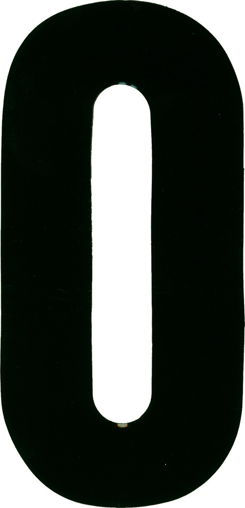 DIRT DIGITS #0 7" BLACK EXTREME DIGITS 3/PK