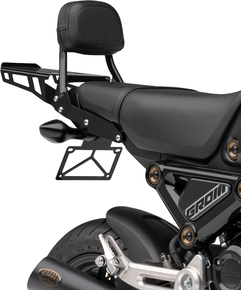 SISSY BAR LUGGAGE RACK BLACK HON GROM