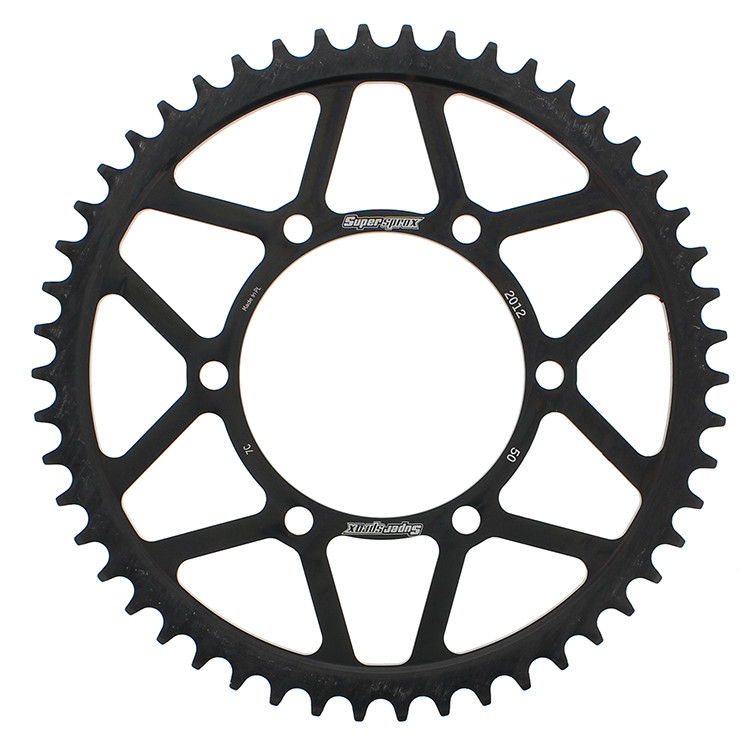 REAR SPROCKET STEEL 50T-525 BLK TRI