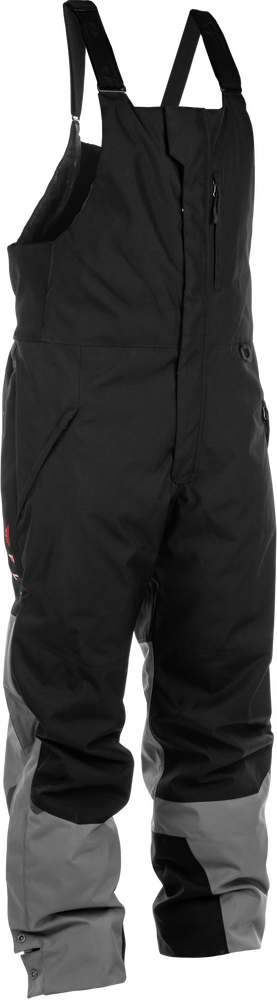 Fly Racing Outpost Float Bib (2027) — Red/Grey/Black