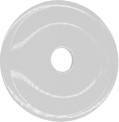 WOODYS ROUND GRAND DIGGER SUPPORT PLATES 48/PK WHITE