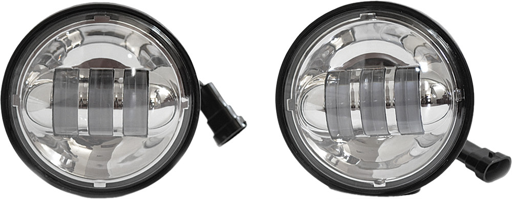 PATHFINDER 4.5" LED PASSING LAMPS CHROME HIGH DEFINITION