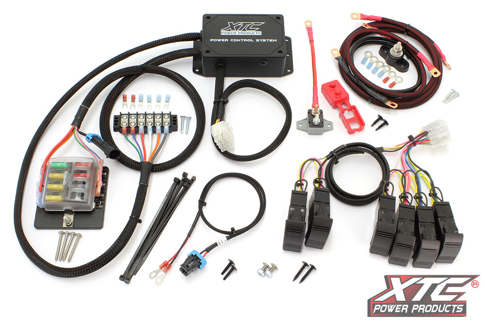 XTC Power Products 6 Switch Power Control System Kawasaki KRX 1000 2020-2025