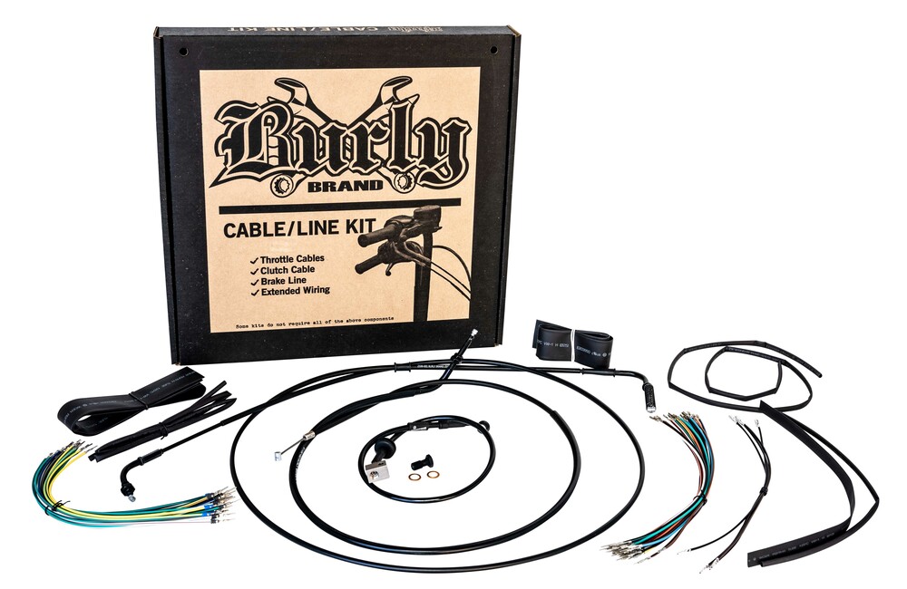 BURLY BRAND CABLE KIT 12" APES