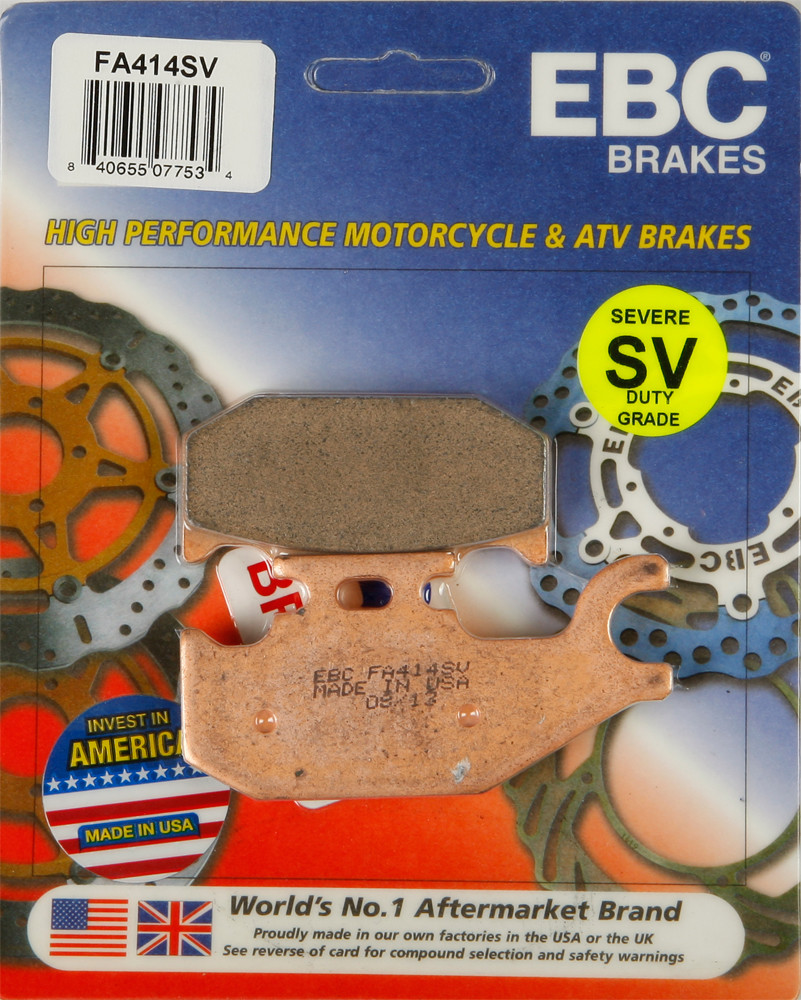 Severe Duty "SV" Sintered Brake Pads