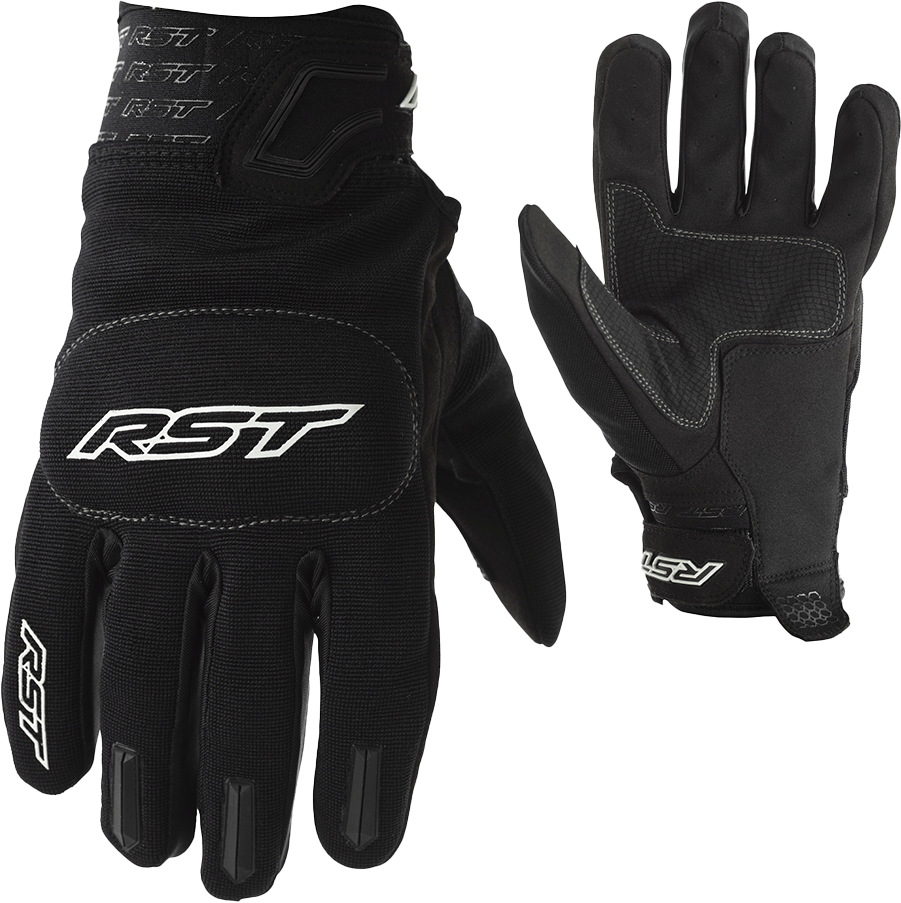 Rst Rider CE Glove — Black/Black