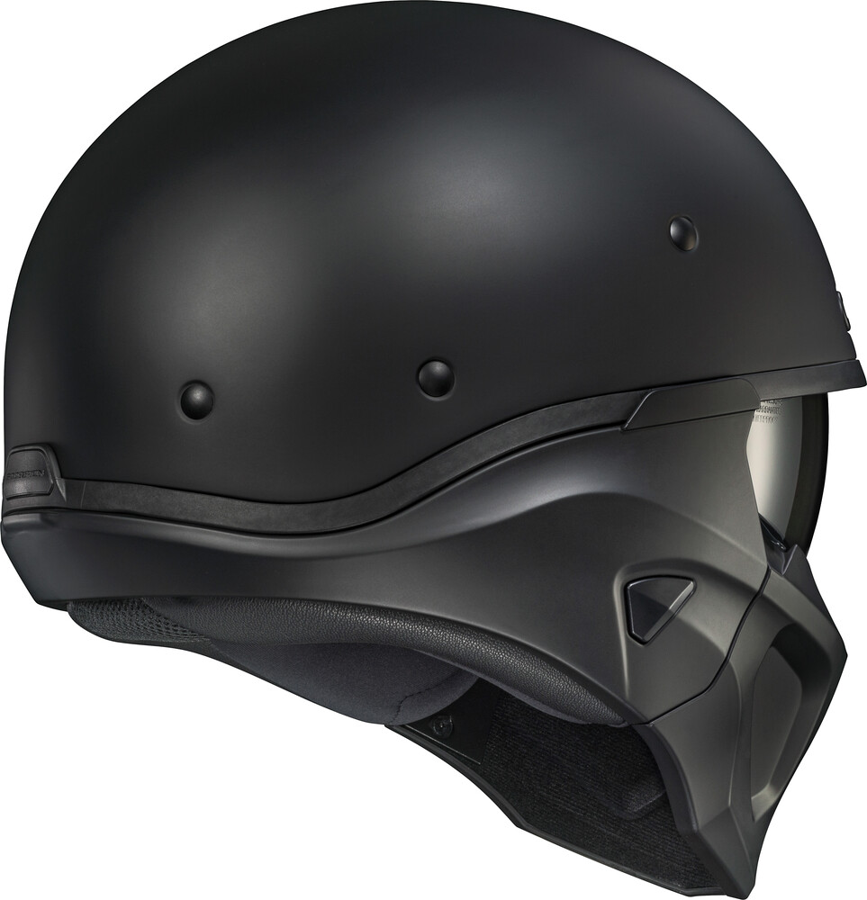 SCORPION EXO COVERT X OPEN-FACE HELMET MATTE BLACK MD