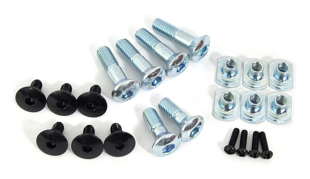 Cycra Replacement Hardware Ultra Black/Silver