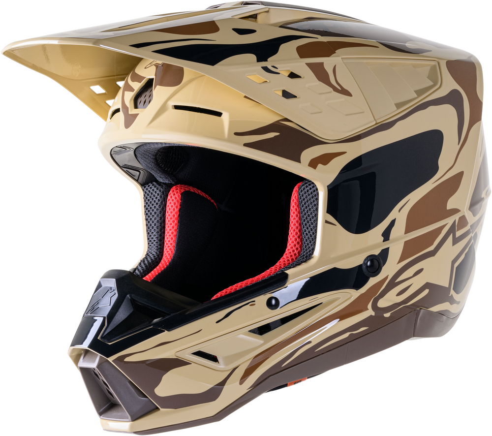 S-M5 MINERAL HELMET DARK BROWN/KANGAROO MATTE 2X